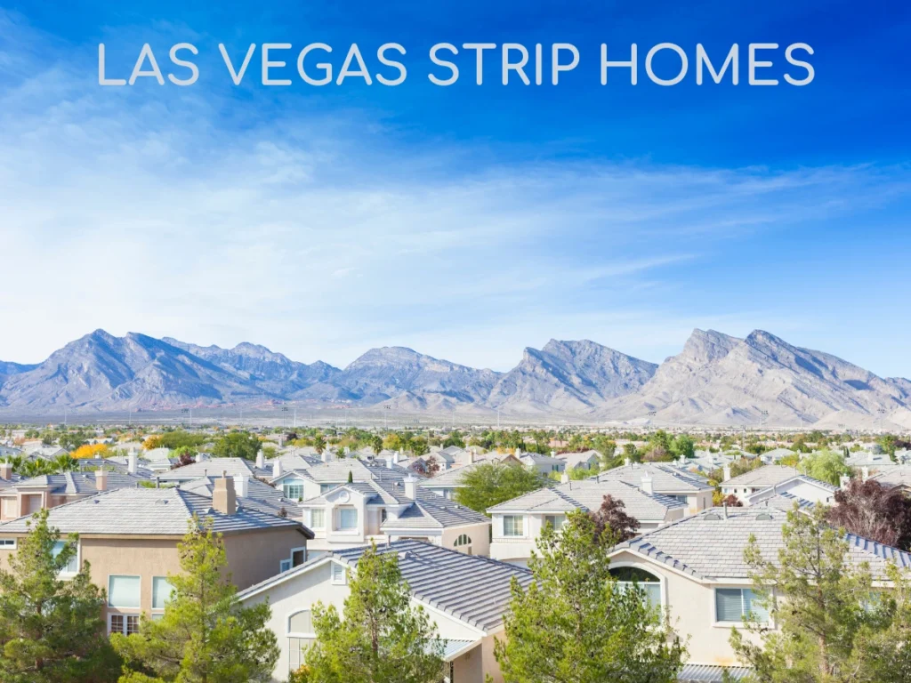 las vegas strip homes for sale